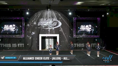 Alliance Cheer Elite - (Allen) - ALLEGIANCE [2021 L1.1 Youth - PREP 2] 2021 The U.S. Finals: Grapevine