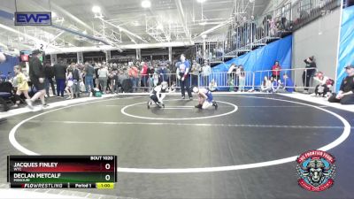 52 lbs Quarterfinal - Declan Metcalf, Missouri vs Jacques Finley, WTC