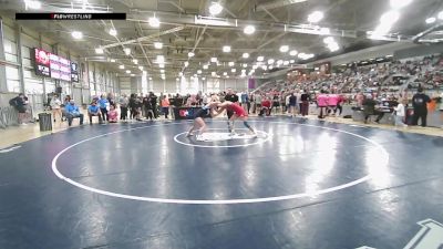 U17 Women - 57 lbs Champ. Round 2 - Sara McLaughlin, MA vs Alanna Harwell, CA