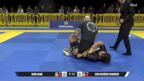 Igor Gregório Schneider vs Denis Gunic 2025 Pan IBJJF Jiu-Jitsu No-Gi Championship