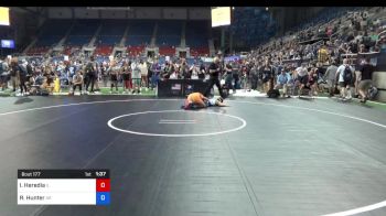 127 lbs Rnd Of 64 - Iliana Heredia, Illinois vs Raylee Hunter, Arkansas