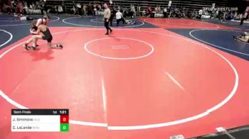 109 lbs Semifinal - Jayden Simmons, Helena WC vs Chris LaLonde, Bear Cave