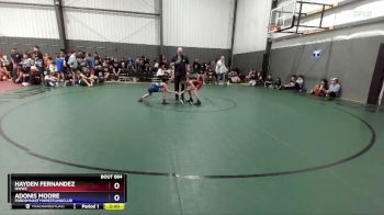 83 lbs Cons. Round 1 - Hayden Fernandez, NWWC vs Adonis Moore, FordDynastyWrestlingClub