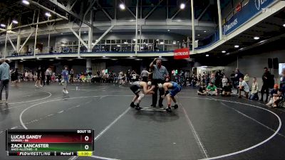 130 lbs Round 4 (8 Team) - Lucas Gandy, Kraken vs Zack Lancaster, AACO Allstars