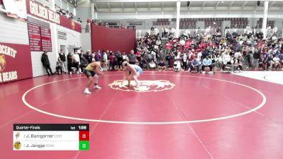 190 lbs Quarterfinal - Jonah Bumgarner, Chattanooga Christian vs Josh Jorgge, St. Anthony's