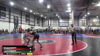 113 lbs Round 1 (4 Team) - Lucas Roberts, CAPITAL CITY WRESTLING CLUB vs Dylan Padgett, 84 ATHLETES