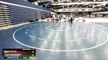 174 lbs Champ. Round 1 - Tyler Woodworth, Colorado State University vs Ronald Black, Liberty