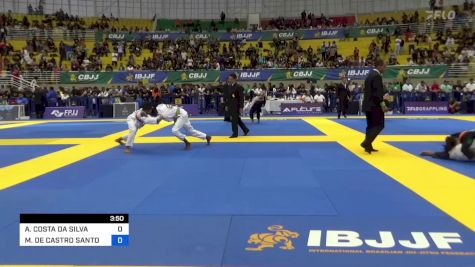 ANDERSON COSTA DA SILVA vs MARCOS DE CASTRO SANTOS SALOMÃO 2023 Brasileiro Jiu-Jitsu IBJJF