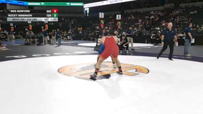 215 lbs Round Of 32 - Wes Burford, Oakdale (SJ) vs Rocky Windrath, Fountain Valley (SS)