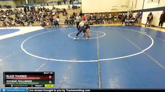 133 lbs Quarterfinal - Dominik Mallinder, University Of Wisconsin ...