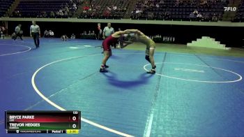 133 lbs Cons. Round 5 - Trevor Hedges, Eureka vs Bryce Parke, Coe