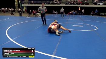 125 lbs Semifinal - Christian Guzman, North Central vs James Levy, Wartburg