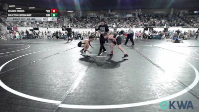 92 lbs Consolation - Julien Mejia, Prodigy NDT vs Daxton Stewart, Vian Wrestling Club