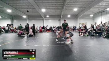 60 lbs Semifinal - Ayden Williams, KC Elite Training Center vs Knox Payne, Unaffiliated