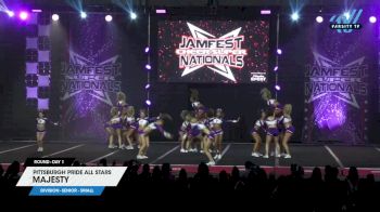 Pittsburgh Pride All Stars - Majesty [2025 L4 Senior - Small Day 1] 2025 JAMfest Cheer Super Nationals
