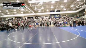 120 lbs Champ. Round 1 - Ryan Church, Ben Lomond vs Asher Windous, Spring Creek