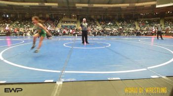 60 lbs Consi Of 8 #1 - Sierra Jenkins, Matpac vs Lyla Stone, Young Viking Warriors