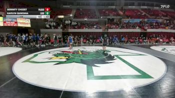135 lbs Round 2 - Quarters & 1st Wb (16 Team) - Kaitlyn Quintana, Lubbock vs Serinity Chozet, Amarillo Palo Duro