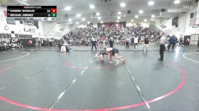 165 lbs Cons. Round 1 - Dominic Morales, Servite vs Michael Jimenez, La Quinta/LQ