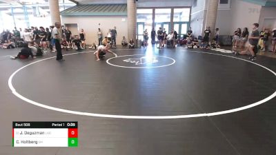 106 lbs Cons. Round 3 - Jacob Deguzman, Castro Valley WC vs Cody Holtberg, St. Mary`s