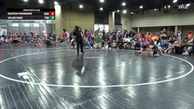 80 lbs Round 2 (6 Team) - Easton Pridmore, Gulf Coast WC vs Valen King, The Factory Wrestling