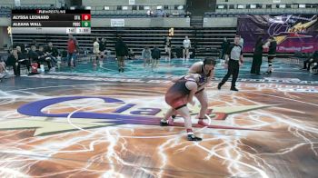 190 lbs Round 1 (3 Team) - Alyssa Leonard, Stillwater vs Aleaha Wall, Prairie Du Chien