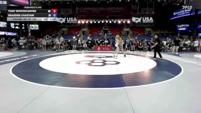 144 lbs Champ. Rd Of 128 - Todd Whitescarver, MT vs Braeden Chastain, AR