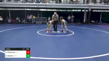 107 lbs Prelims - Sawyer Dickinson, Ken-ton vs Bryce Mosher, Proper-ly Trained