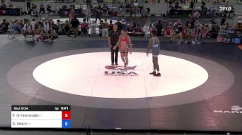 182 lbs Semis - Franklin Ordonez-Fernandez, Florida vs De'Alcapon Veazy, Indiana