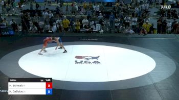 94 lbs 3rd Place - Hayden Schwab, Iowa vs Nico DeSalvo, Iowa