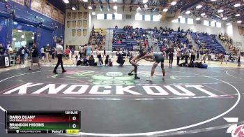 126 Blue Semifinal - Brandon Higgins, Camden vs Dario Duany, Lake Brantley Hs