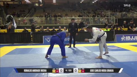 Jose Carlos Hissa Granja vs Ronaldo Andrade Rocha 2025 Pan Jiu Jitsu IBJJF Championship