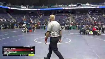 3 lbs Champ. Round 1 - Joshua Knipe, West Carteret vs Michael Brady, Asheboro