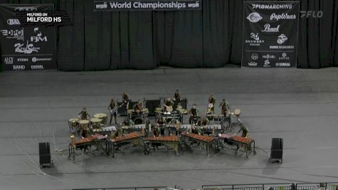 Milford HS "Milford OH" at 2025 WGI Percussion/Winds World Championships