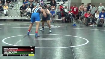 197 lbs Round 1 (16 Team) - Nikolas Perovic, Lindsey Wilson (Ky.) vs Michael Watts, Reinhardt (GA)