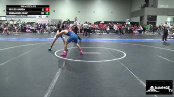 135 lbs Cons. Semi - Emmanuel Diaz, DC Wrestling Acad vs Myles Garza, Garden City