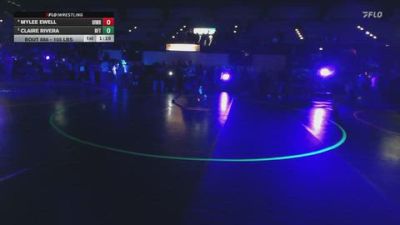 105 lbs Semis - Claire Rivera, Ruthless Fight Team vs Mylee Ewell, Uintah Wrestling