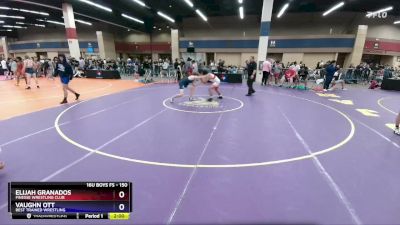 150 lbs Champ. Round 2 - Elijah Granados, Finesse Wrestling Club vs Vaughn Ott, Best Trained Wrestling