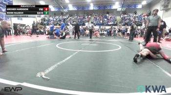 84 lbs Consolation - Jake Potts, Wagoner Takedown Club vs Driver Baker, Skiatook Youth Wrestling