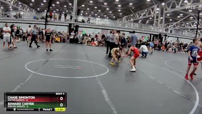 72 lbs Placement (4 Team) - Chase Simonton, Dayton Bandits vs Edward Carter, Dueling Bandits