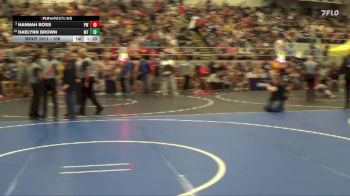 106 lbs Champ. Round 1 - Daelynn Brown, Miami Trace vs Hannah Ross, Pursuit Wrestling