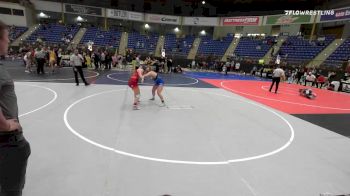 136 lbs Consi Of 4 - Cadie Percy, Severance HS vs Paige Gershmel, Team Montana