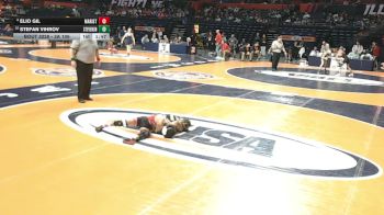 3A 106 lbs Cons. Round 2 - Stefan Vihrov, Lincolnshire (Stevenson) vs Elio Gil, Chicago (Marist)