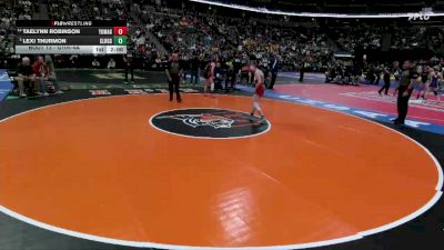 G105-4A Champ. Round 1 - Lexi Thurmon, Coal Ridge Girls vs Taelynn Robinson, Yuma Girls