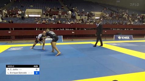 Alexander C. Jutis vs Leonardo Enrique Gonzalez M 2024 Pan IBJJF Jiu-Jitsu No-Gi Championship
