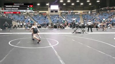 125 lbs Cons. Round 4 - Kaden Spragis, Central Oklahoma vs Braden Ledford, Friends University