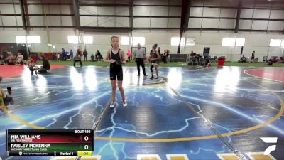 72-79 lbs Round 3 - Paisley McKenna, Hickory Wrestling Club vs Mia Williams, VB Fighthouse