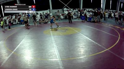 126 lbs Cons. Round 2 - Lyric Warner, Michigan Premier WC vs Lawson Jones, Illinois