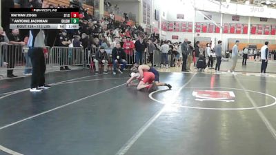 113 lbs Quarterfinal - Nathan Zogg, Saint John's vs Antoine Jackman, Greater Lowell