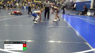 139 lbs Quarterfinal - James Lattea, Parkersburg South-WV vs Carter Wharton, Chestnut Ridge